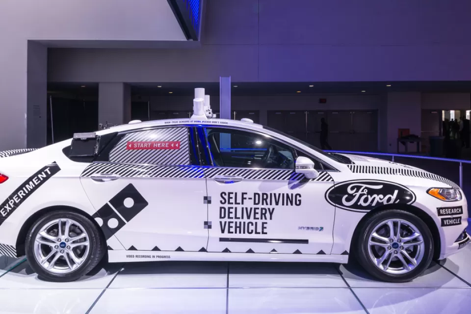 Self-Driving Delivery Vehicle